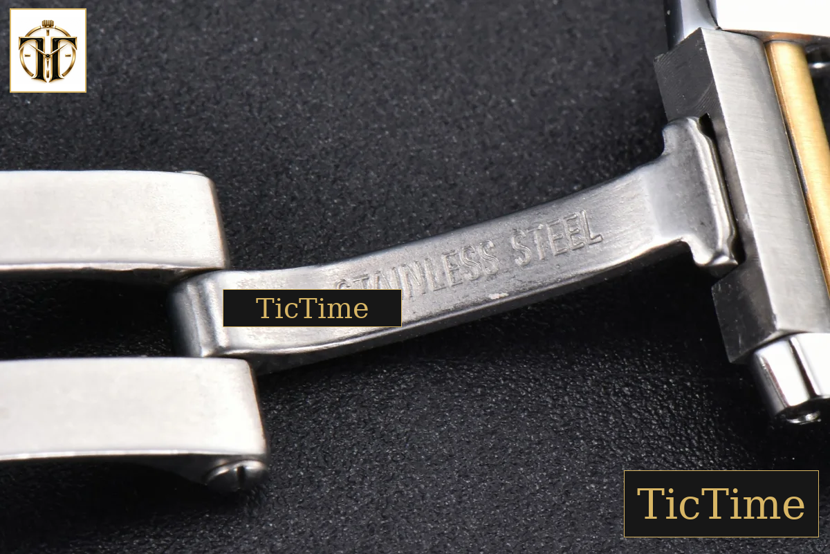 Tank Francaise Small 25.7mmx21.2mm 8848F Diamond YG/SS Bracelet Quartz — foto 20