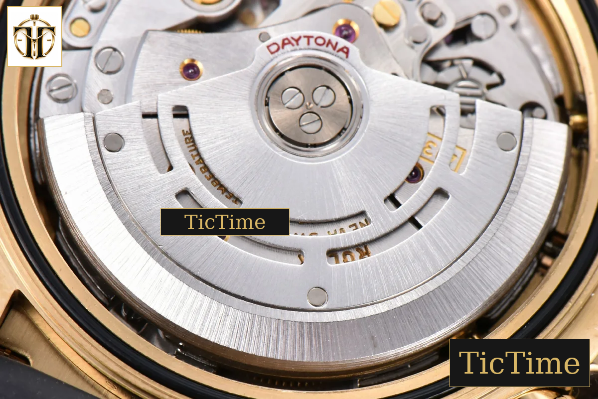 Daytona 904L 116509 Clean Factory YG White Dial Black Subdial Oysterflex Strap SA4130 — foto 23