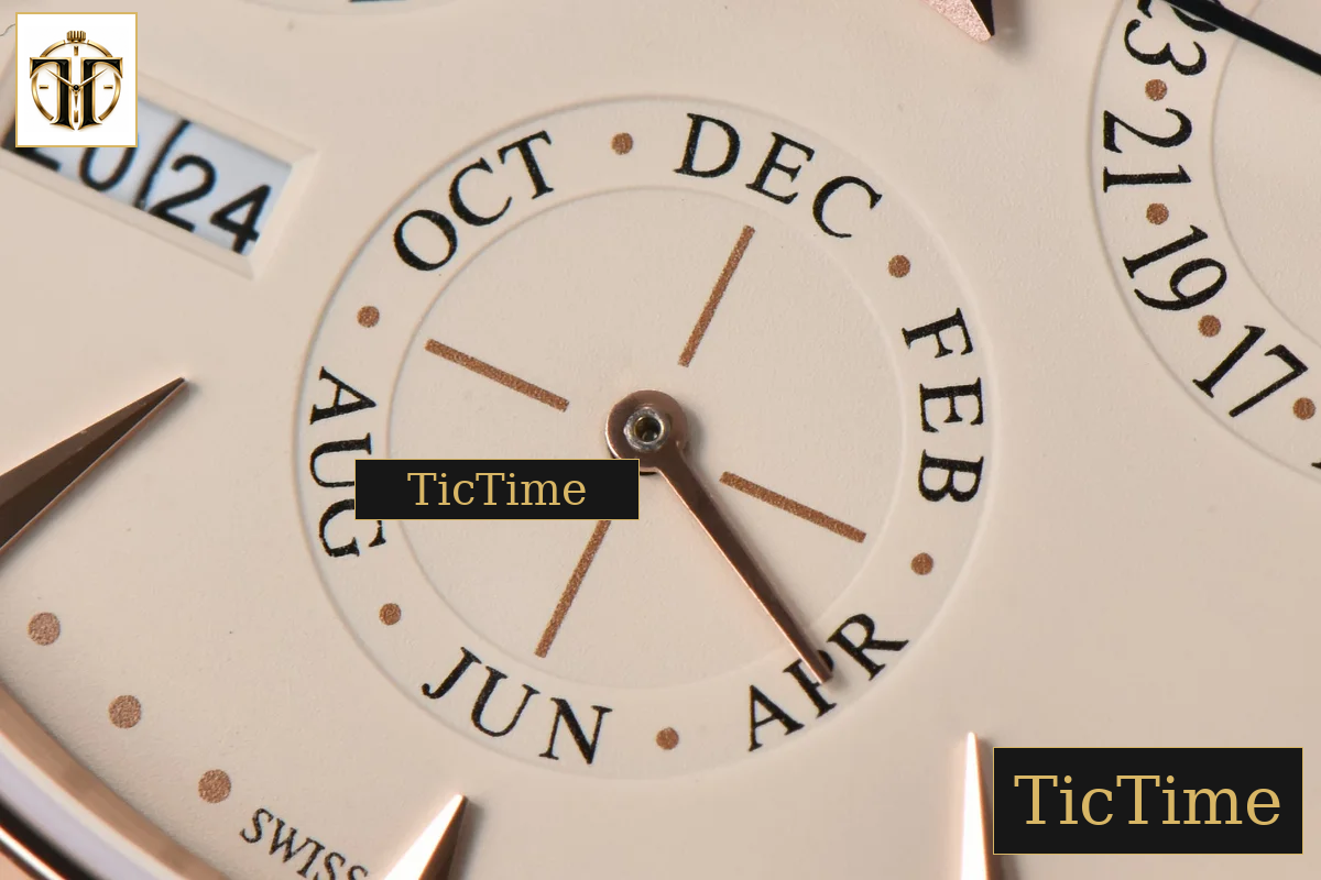 Master Ultra Thin Perpetual Calendar 39mm VRF RG White Dial Brown Leather Strap MY9015 — foto 6