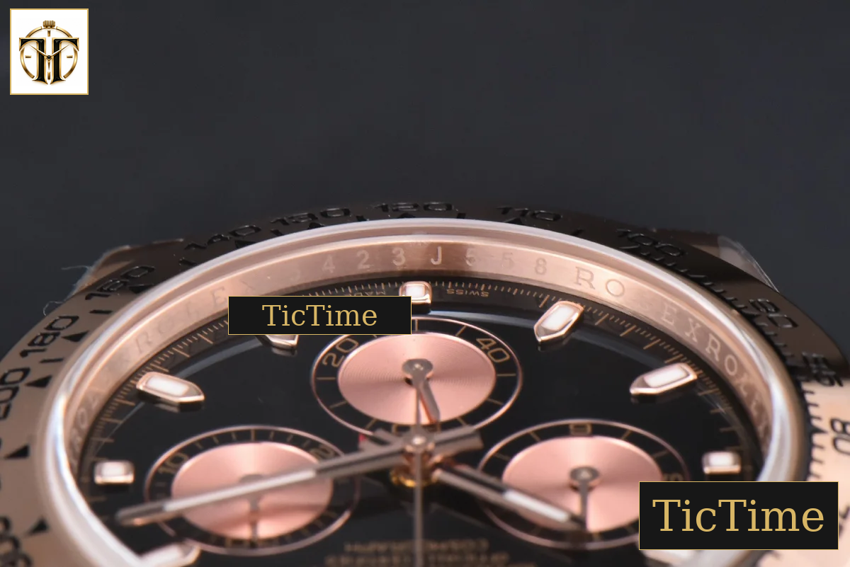 Daytona 116505 40mm BTF Black Dial RG Subdial RG Bracelet SA4130 — foto 14