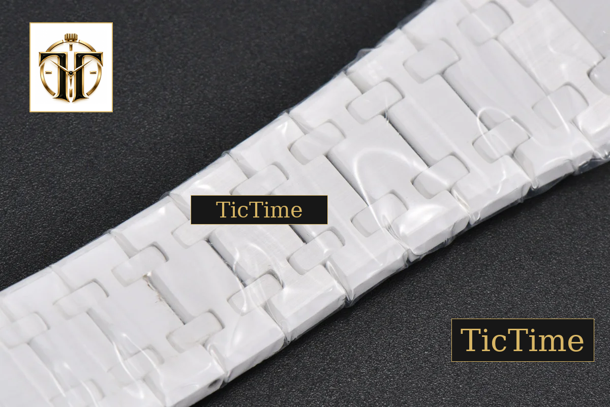 Royal Oak Chrono 26240 41mm APSF White Ceramic Tiffany Dial Bracelet SA4401 — foto 20