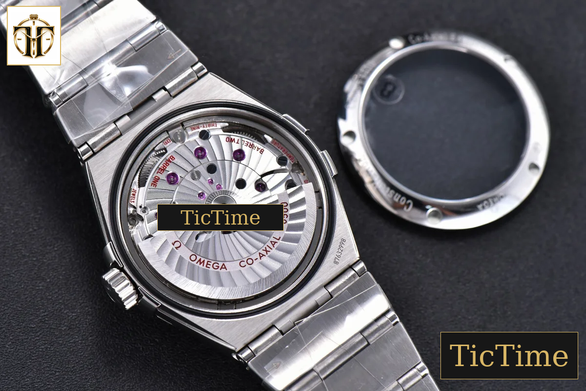 Constellation 38mm VSF SS Black Dial Diamond Markers SS Bracelet A8500 — foto 15