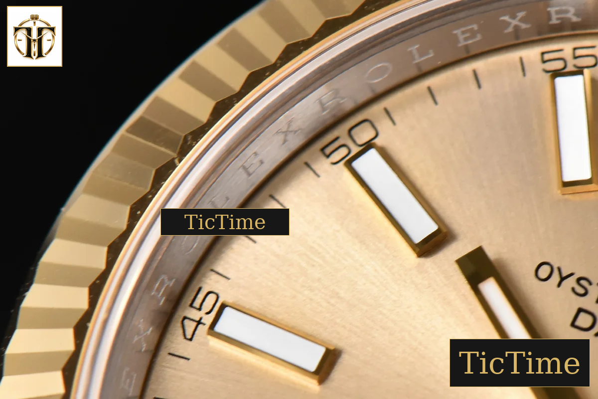 DateJust 126333 41mm VSF YG/SS Fluted Bezel YG Dial Oyster Bracelet VS3235 — foto 11