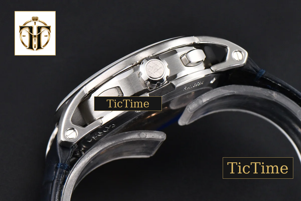 Code 11.59 Chrono 26393 41mm APSF SS Blue Dial Black Leather Strap SA4401 — foto 28