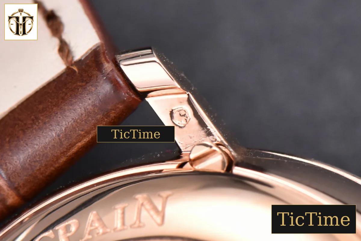 Villeret Complicated Function 6654 40mm OMF RG White Dial Brown Leather Strap CAL6654 V3 — foto 19
