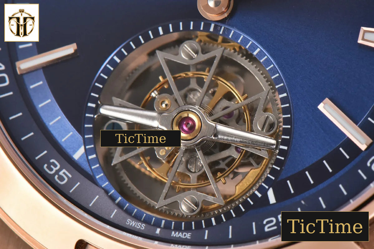 Overseas Tourbillon 6000V 42.5mm BBRF RG Blue Dial RG Bracelet Tourb — foto 7