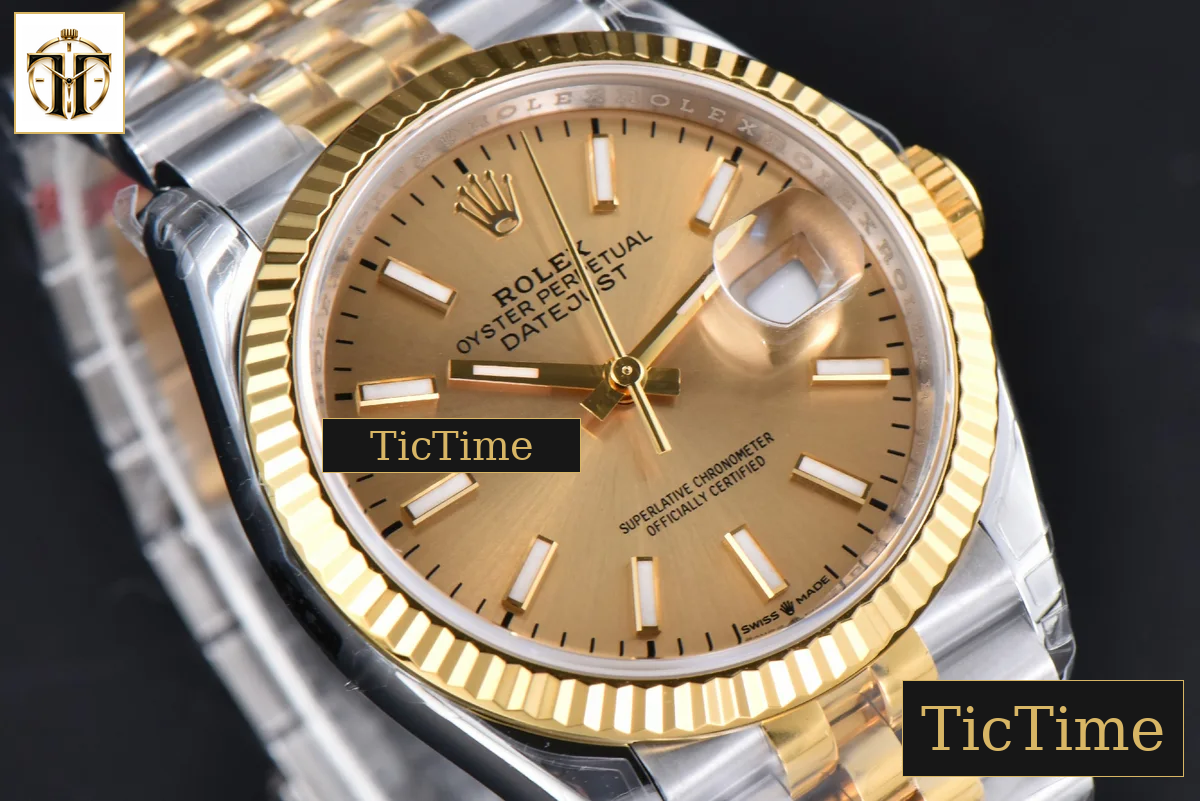DateJust 126233 36mm VSF SS/YG 904L Steel YG Dial Jubilee Bracelet VS3235 — foto 14