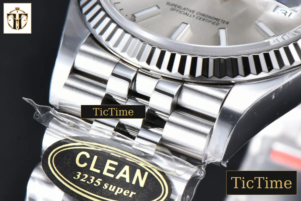 DateJust 126234 36mm Clean Factory Silver Dial Jubilee Bracelet VR3235 — foto 11
