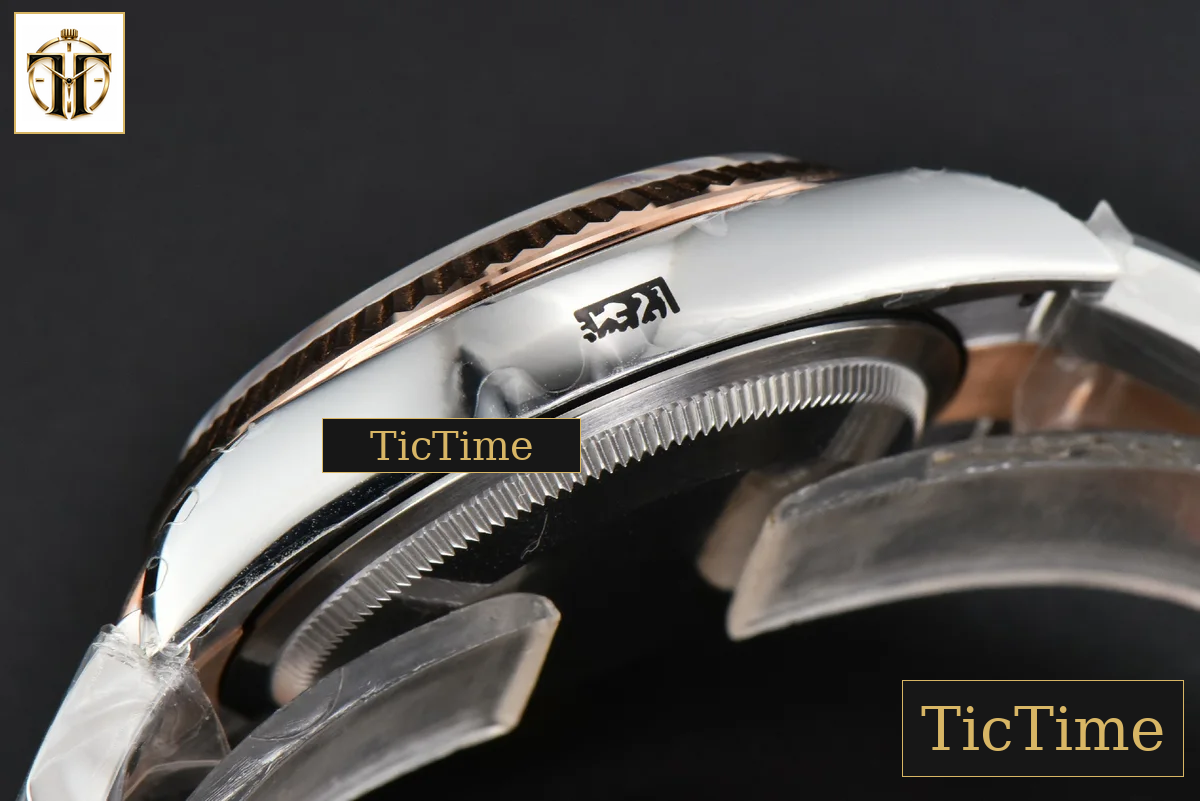 DateJust 36mm EWF RG/SS Silver Plam Dial Oyster Bracelet A3235 — foto 18