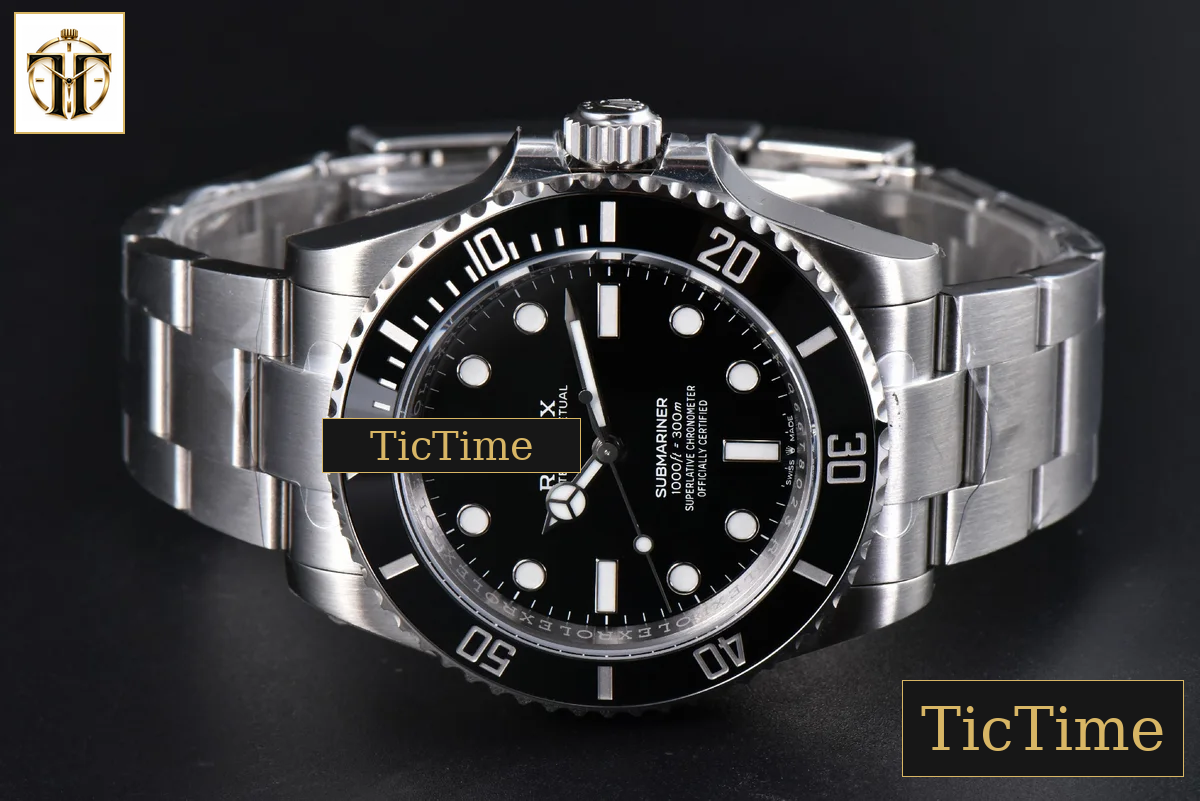 Submariner No Date 904L 124060 41mm VSF Black Dial VS3230 — foto 16