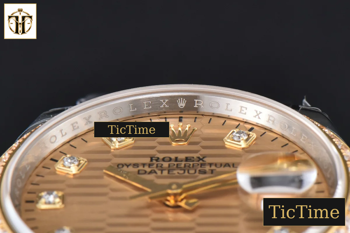 DateJust 126233 36mm VSF YG/SS Diamond YG Motif Dial Diamond Marker Jubilee Bracelet VS3235 — foto 12