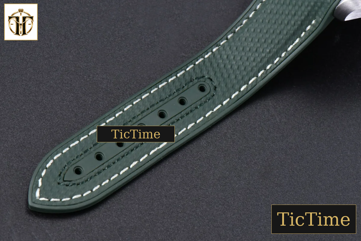 Planet Ocean 43.5mm VSF Green Gray Dial Rubber Strap A8900 — foto 32