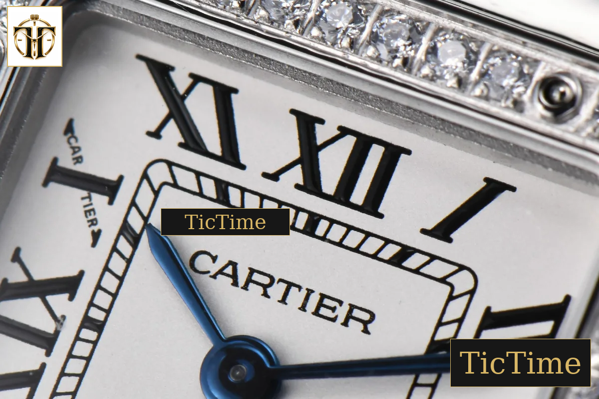 Panthère Secrete Ladies 22mm BVF SS Diamond Bezel White Dial SS Bracelet Ronda Quartz — foto 6