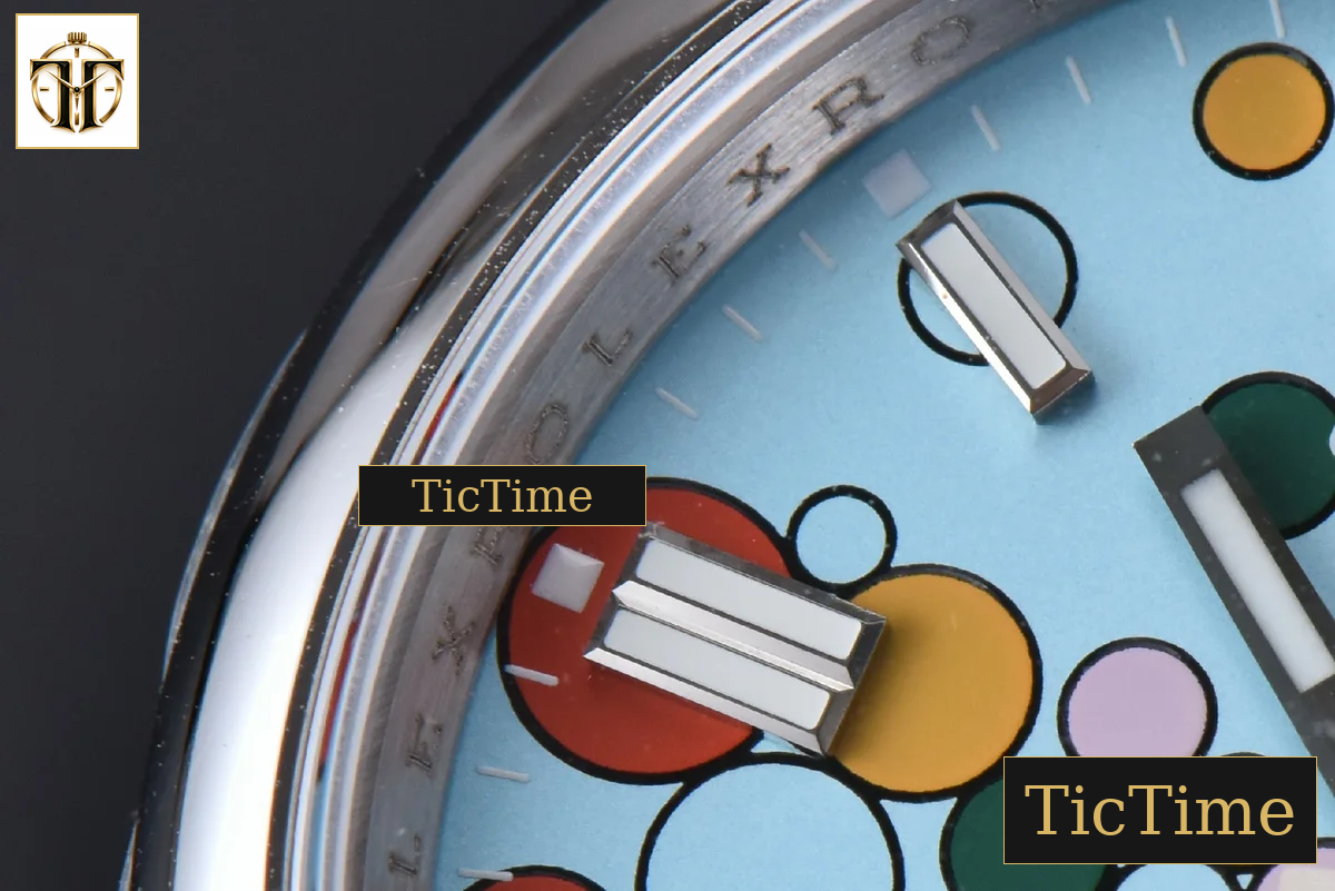 Oyster Perpetual 904L Smooth Bezel 126300 41mm GMF Tiffany Blue Ballon Dial SS Bracelet VR3230 — foto 8