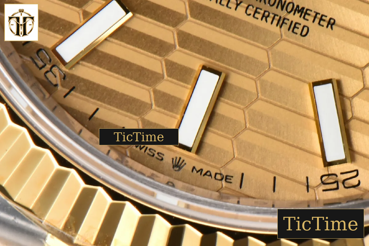 DateJust 126333 41mm VSF YG/SS YG Motif Dial Jubilee Bracelet VS3235 — foto 7