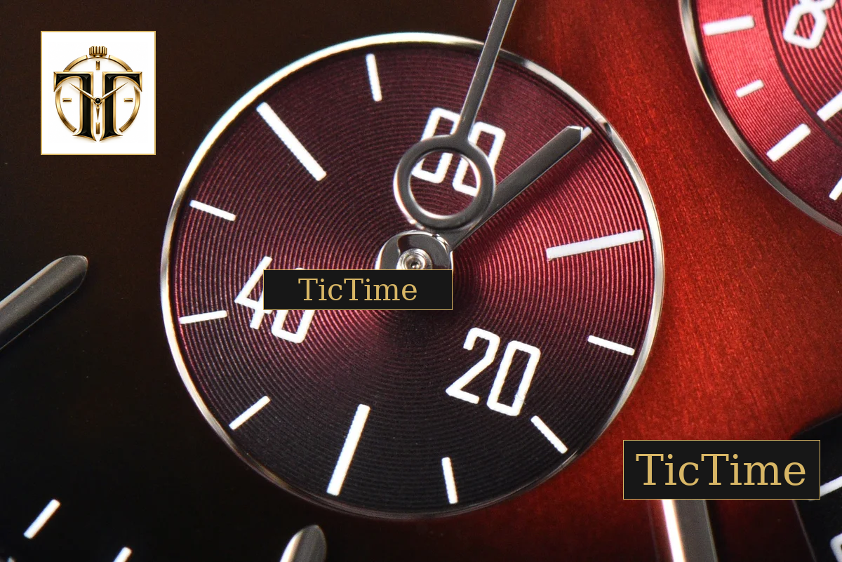 Code 11.59 Chrono 26393 41mm APSF SS Red/Black Dial Red Leather Strap SA4401 — foto 9