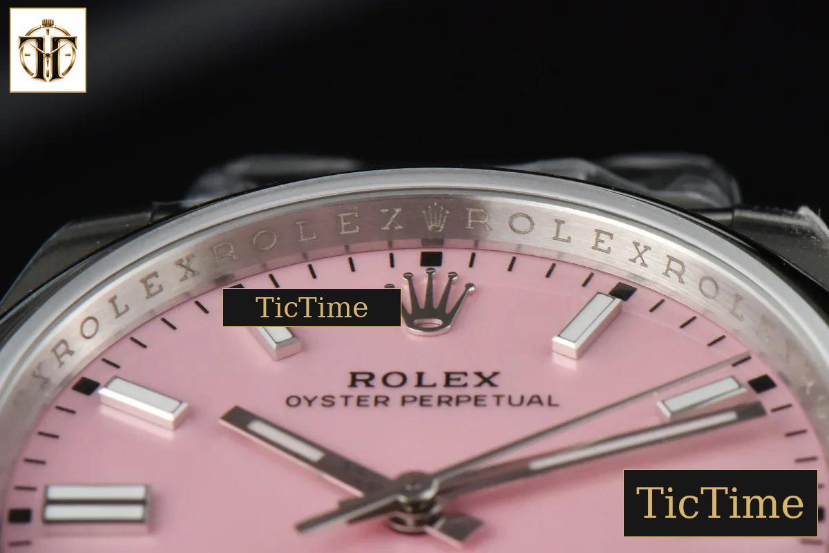Oyster Perpetual 126000 36mm EWF Pink Dial SS Bracelet A3230 — foto 12
