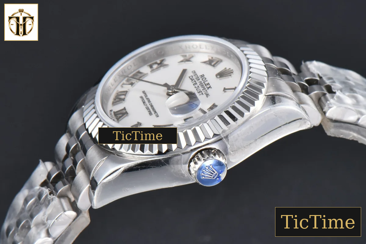 DateJust 31mm WF White Dial Lume Marker Jubilee Bracelet A2671 — foto 11