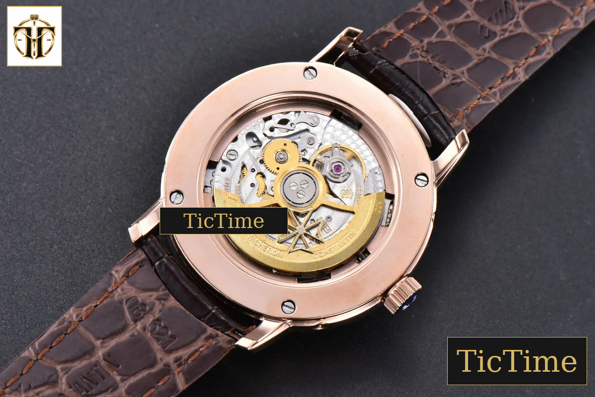 Traditionnelle 4010T 41mm MXF RG White Dial Brown Leather Strap A2460QCL — foto 18