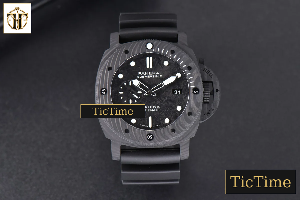 Carbotech Submersible PAM979 47mm VSF Black Dial Rubber Strap Asia XXXIV — foto 3