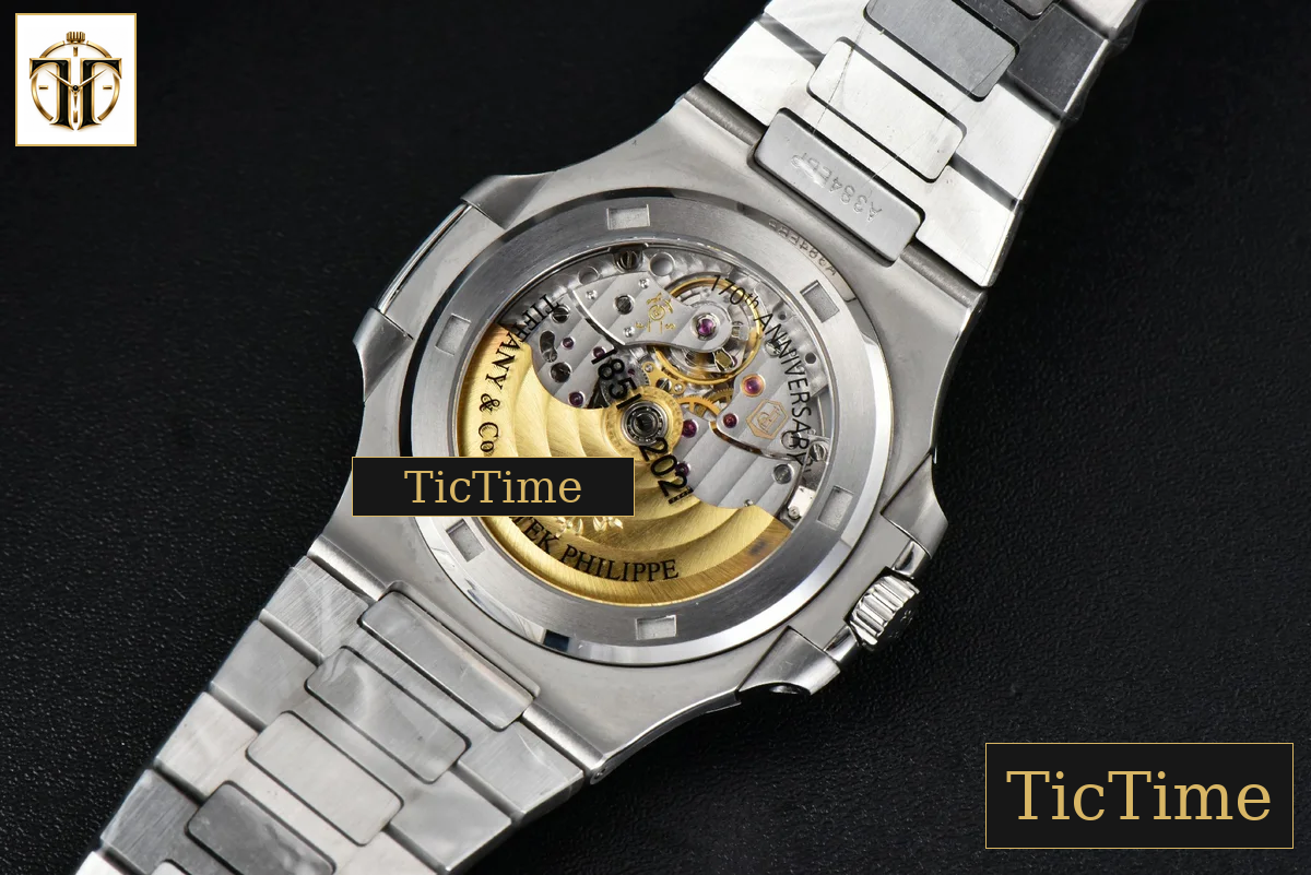 Nautilus 5711 40mm 3KF Tiffany Blue Dial SS Bracelet V3 A324CS — foto 18