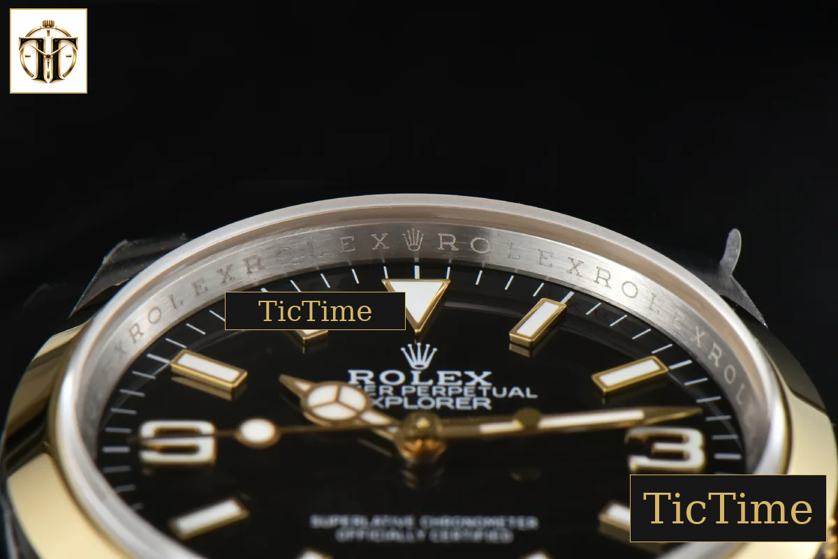Explorer 124273 36mm GMF YG/SS 904L Black Dial YG/SS Bracelet VR3230 — foto 16