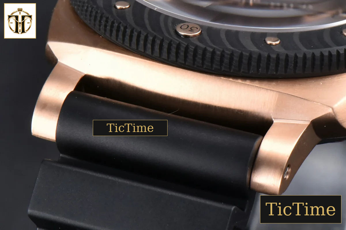 PAM1070 44mm VSF RG Sub Quaranta Black Dial Black Rubber Strap P900 — foto 10