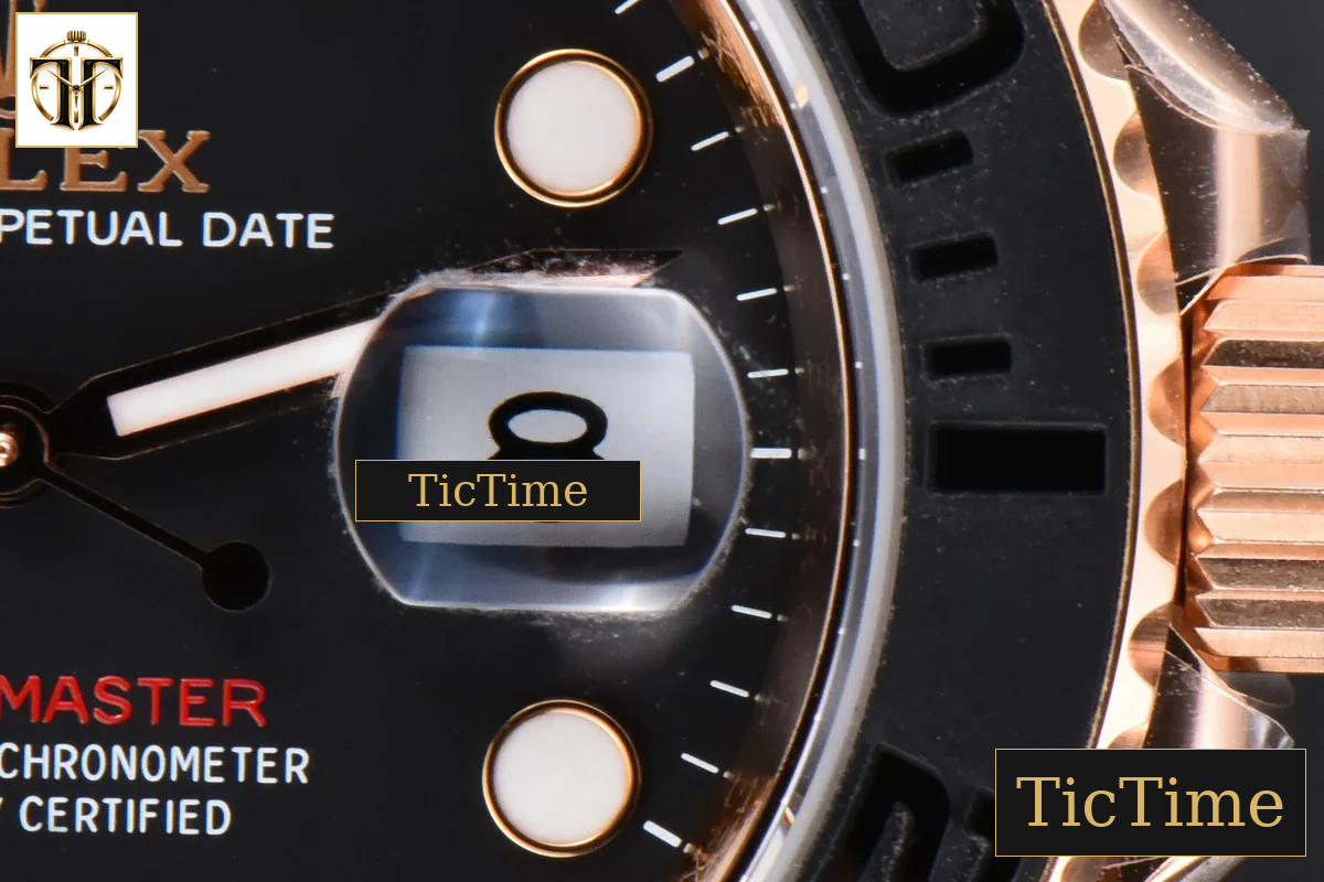 Yacht-Master 126622 40mm ARF RG Black Ceramic Bezel Oysterflex Strap VR3235 — foto 10
