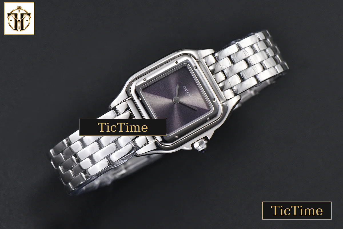Panthère Secrete Ladies 22mm BVF SS Gray Dial SS Bracelet Ronda Quartz — foto 3