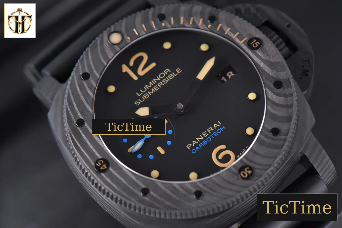 Carbotech PAM616 47mm VSF Blue Logo Black Rubber Strap V3 P.9000 — foto 9