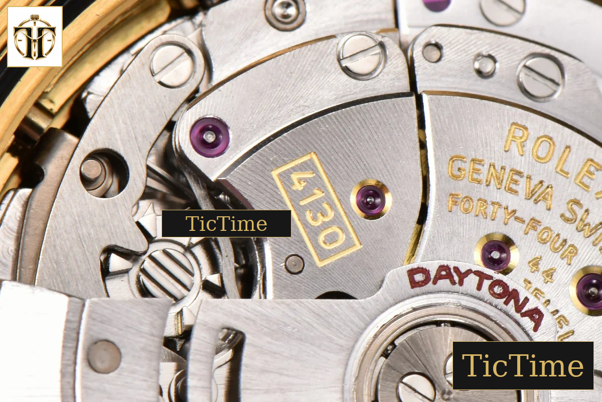 Daytona 116518 BTF YG Ceramic Black Dial Oysterflex Strap SA4130 — foto 24