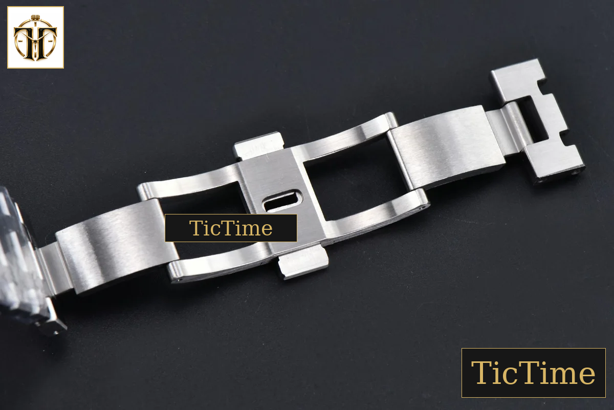 Royal Oak 15407 41mm THBF White SS Skeleton Dial White SS Bracelet SA3132 — foto 15