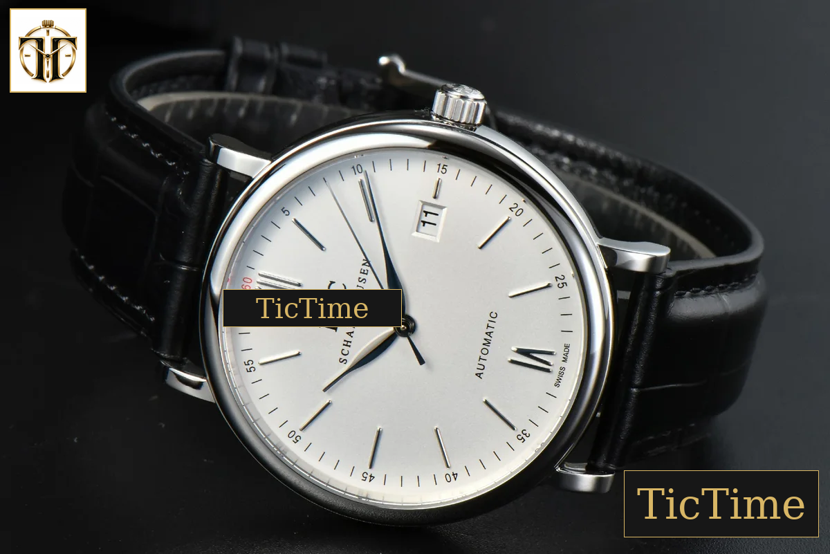 Portofino Automatic 40mm ZF White Dial Silver Hands Black Croc Strap A9019 — foto 11