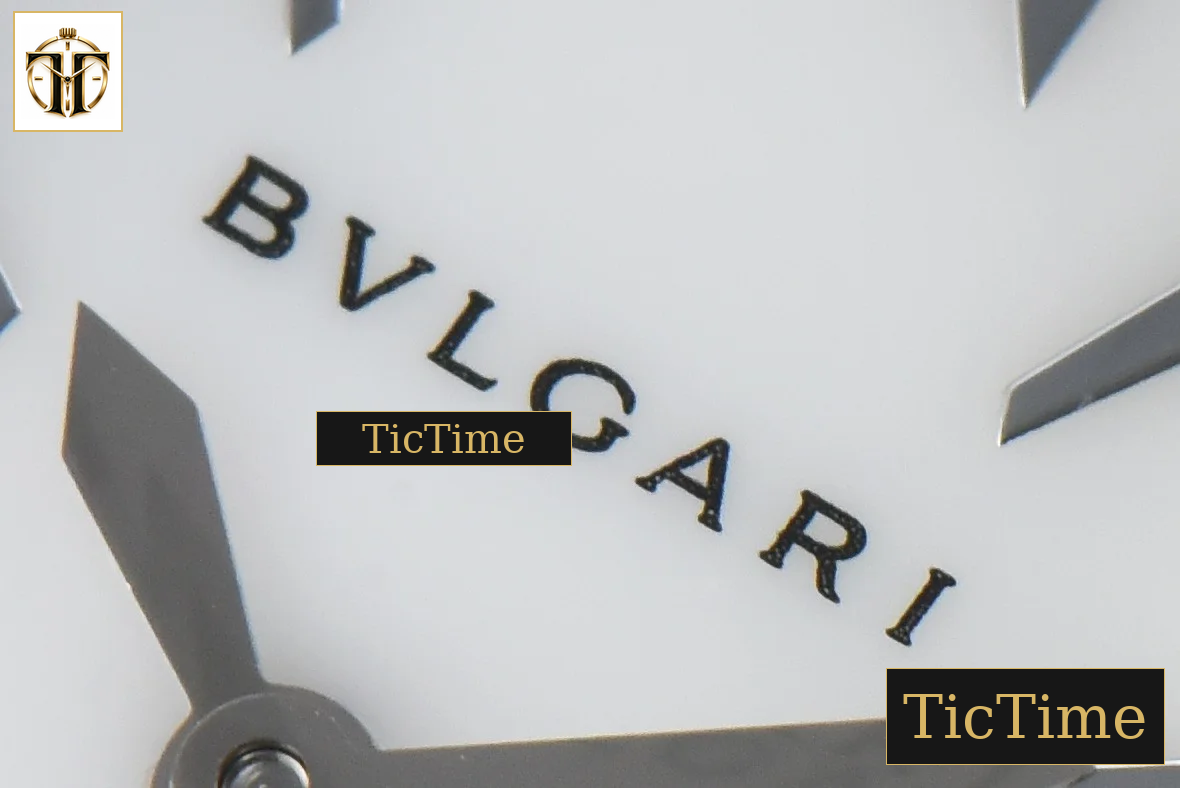 Serpenti Spiga 35mm BVF SS White Ceramic White Dial Diamond Bezel Quartz — foto 5