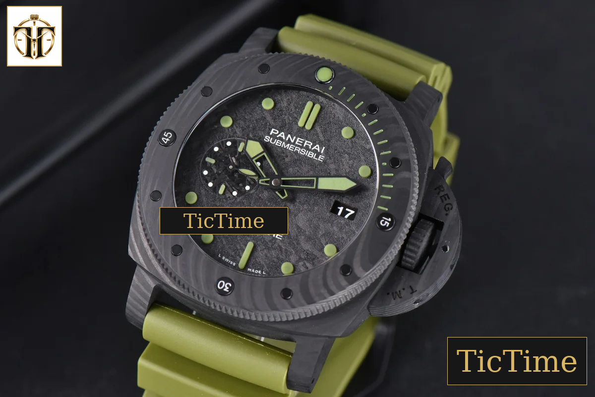 Carbotech Submersible PAM961 47mm VSF Black Dial Rubber Strap Asia XXXIV — foto 4