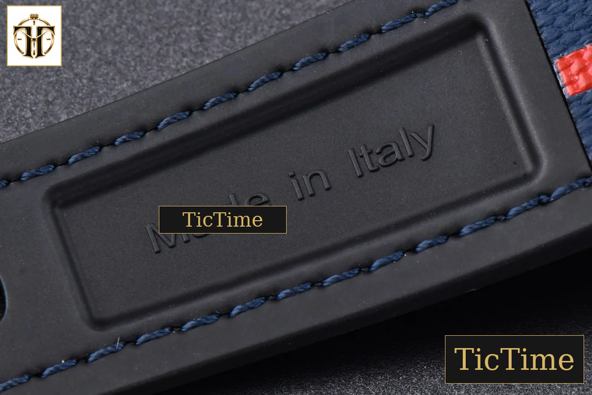 Quaranta BiTempo Luna Rossa PAM1404 40mm VSF Blue Dial Gummy Strap P900 — foto 26
