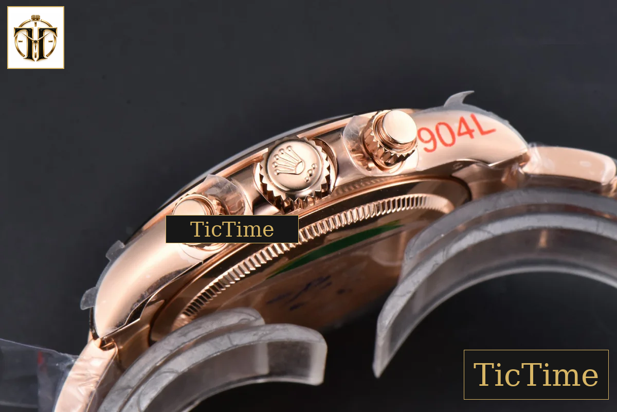 Daytona 904L 126505 40mm BPF RG RG Dial Black Subdial RG Bracelet SH4131 — foto 17