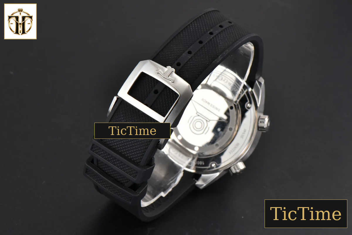 Polaris Geographic 42mm JQKF Blue Dial Black Rubber Strap A2824 — foto 24