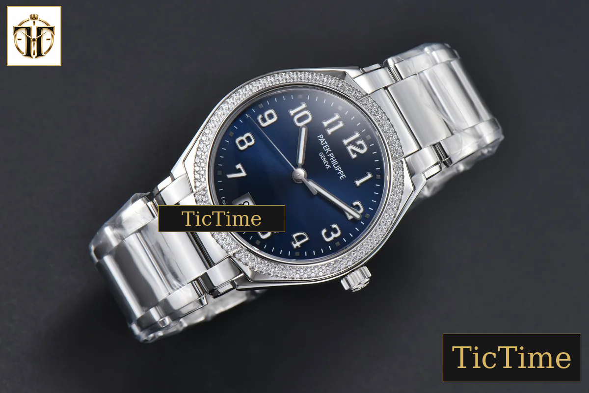 Twenty-4 7300 36mm PPF Diamond Blue Dial SS Bracelet 324CS — foto 4