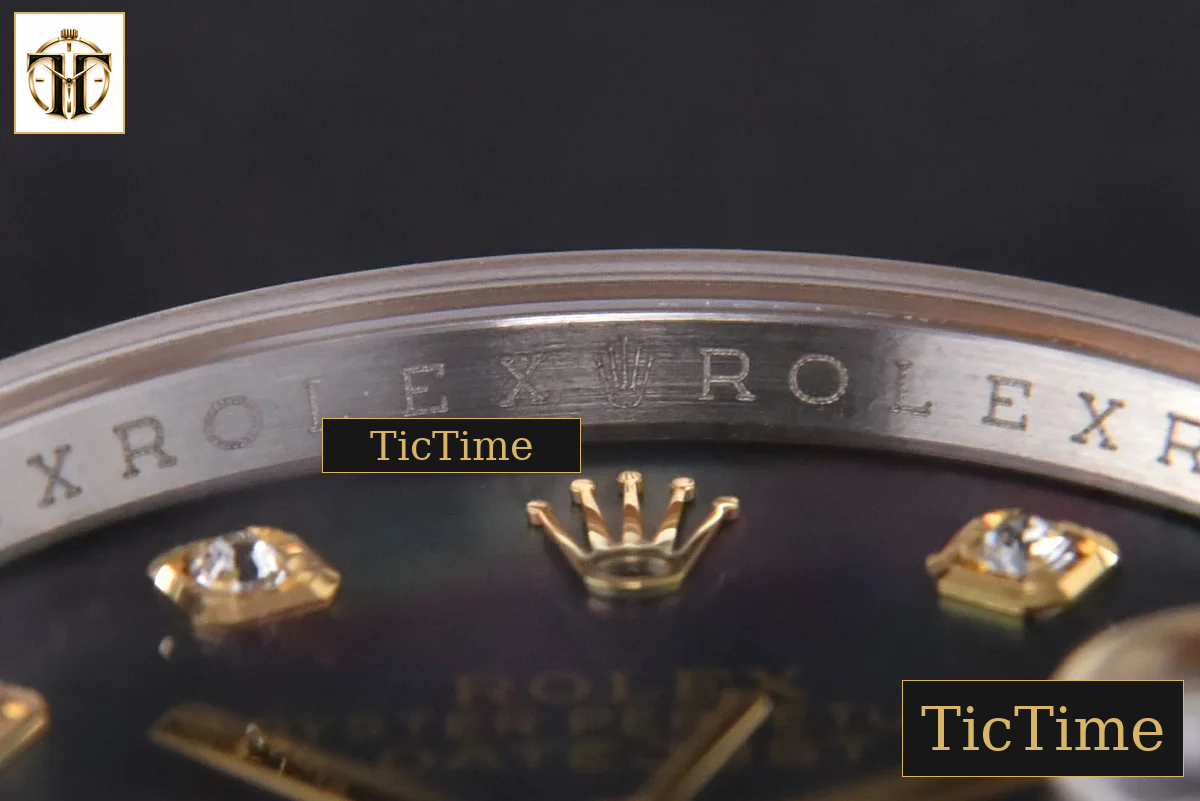 DateJust 904L 36mm GMF YG/SS Fluted Bezel Gray MOP Dial Diamond Marker Jubilee Bracelet VR3235 — foto 11