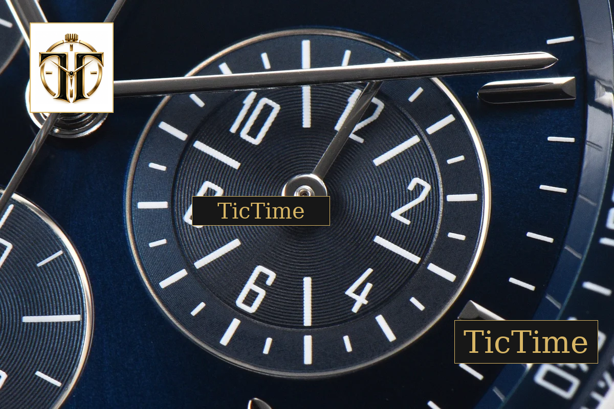 Code 11.59 Chrono 26393 41mm APSF SS Blue Dial Black Leather Strap SA4401 — foto 19