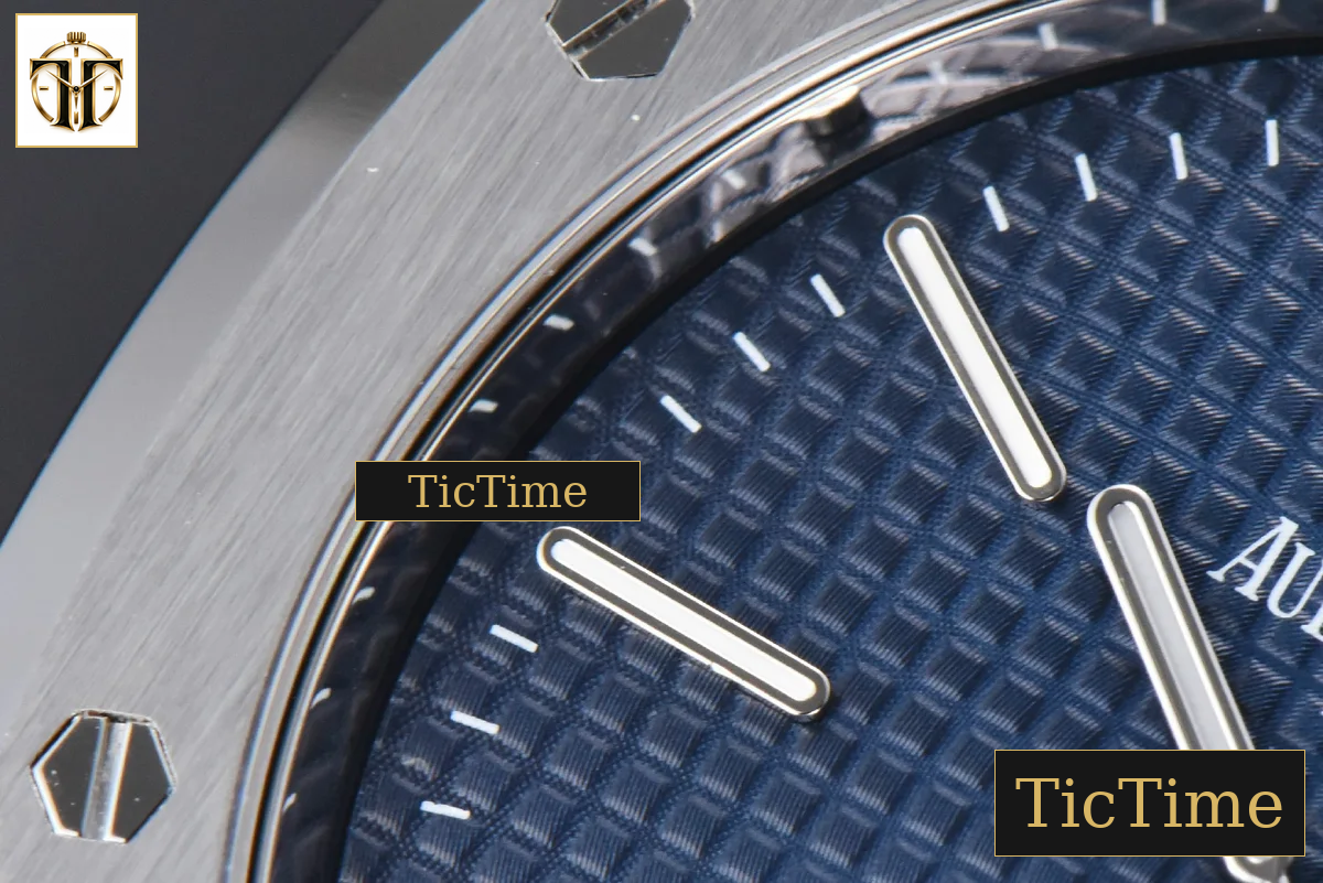 Royal Oak “50th Anniversary” 16202 39mm ZF Blue Textured Dial SS Bracelet A7121 — foto 7