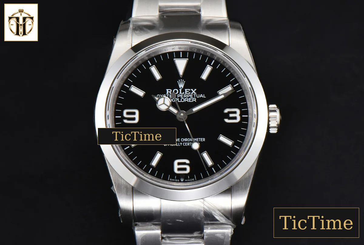 Explorer 316L 124270 36mm BPF Black Dial SS Bracelet VR3230 — foto 2