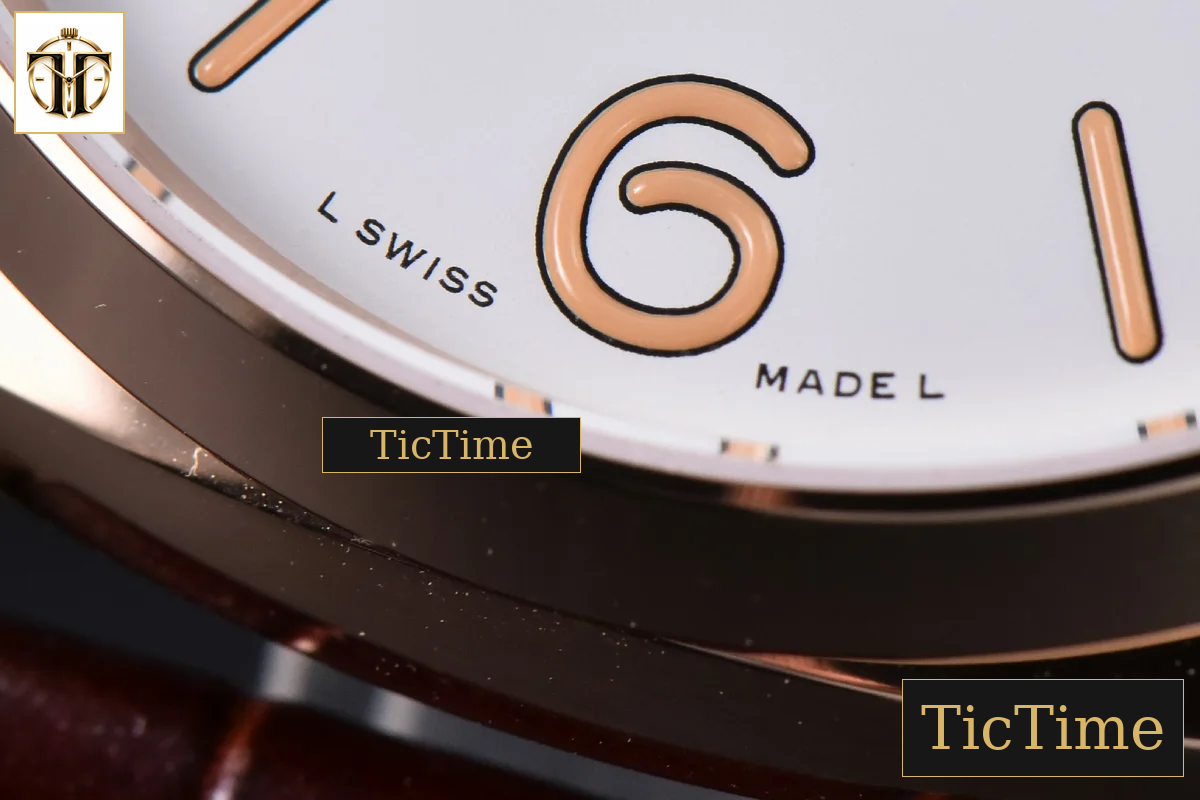 Luminor Due PAM1042 42mm VSF RG White Dial Brown Leather Strap P900 — foto 7