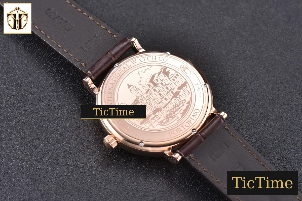 Portofino ‘150 Years’ 40mm V7F RG Gray Dial RG Markers Brown Leather Strap / A2892 — foto 21