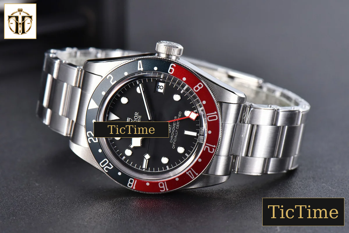 Black Bay GMT Pepsi 41mm ZF Blue/Red Black Dial SS Bracelet A2836 — foto 13