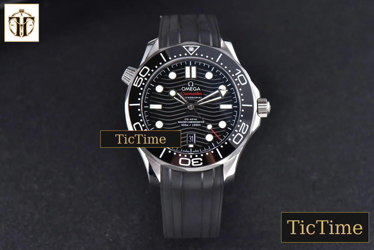 Seamaster Diver 300M 42mm VSF Black Dial Rubber Strap VS8800 — foto 3