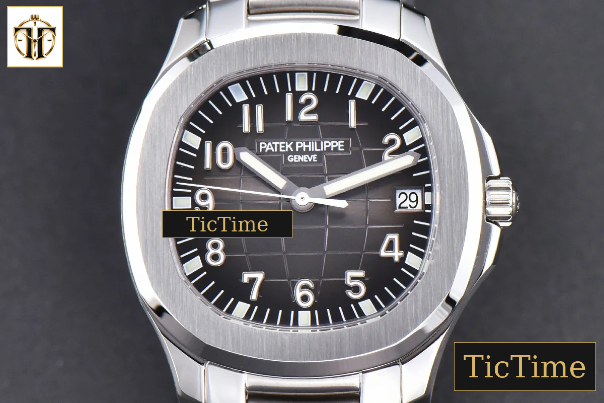 Aquanaut 5167 40mm 3KF Black Dial SS Bracelet A324 — foto 3