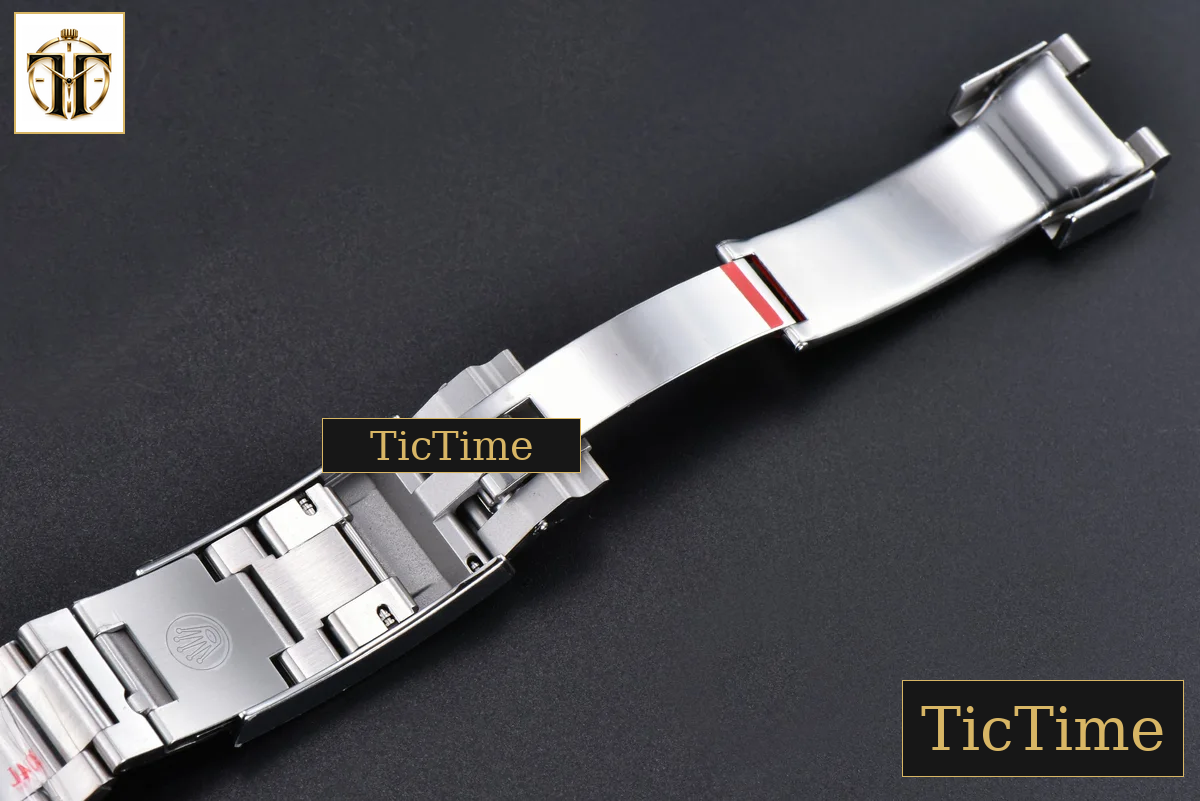 Sea-Dweller 126600 43mm Clean Factory Black Ceramic ‘Red Text’ SS Bracelet VR3235 — foto 38