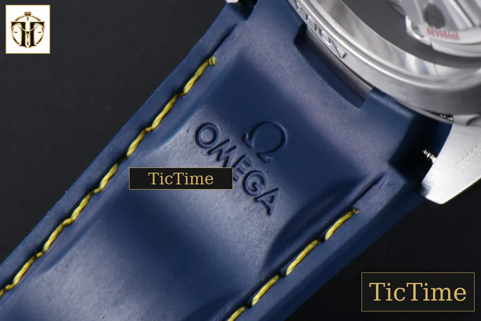 Aqua Terra 150M 41mm VSF SS Dark Blue Dial Yellow Hand Dark Blue Rubber Strap A8900 — foto 33